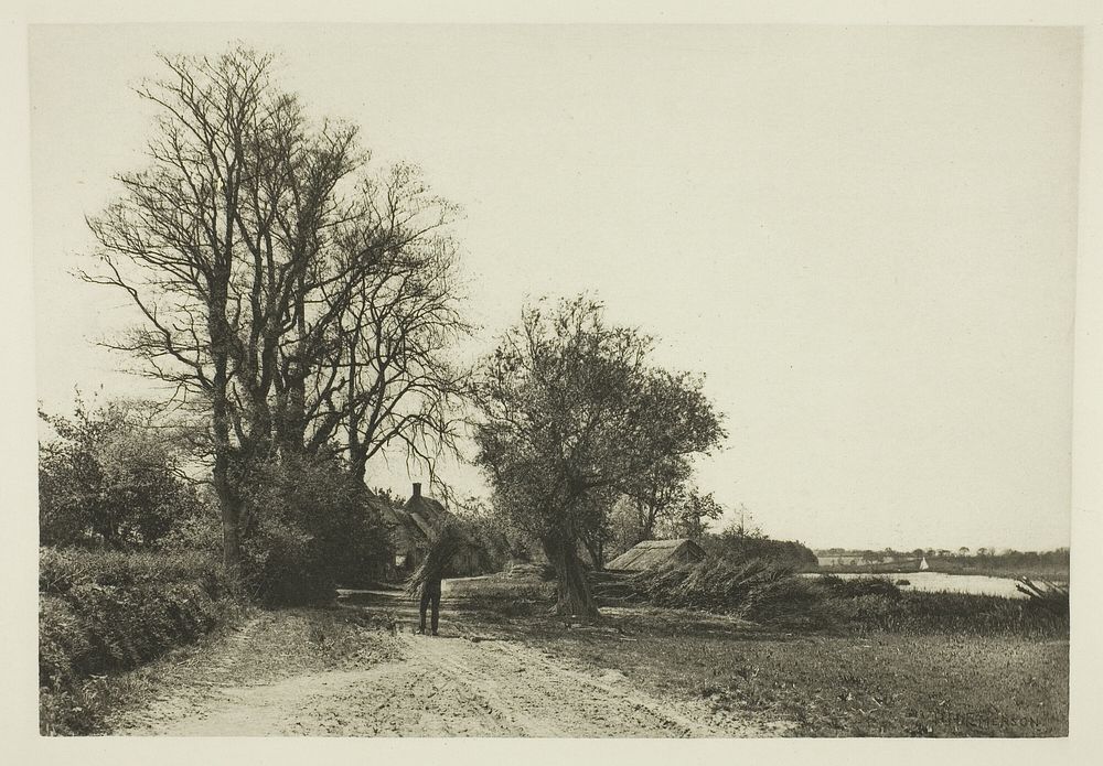 The Farm by the Broad (Norfolk) by Peter Henry Emerson