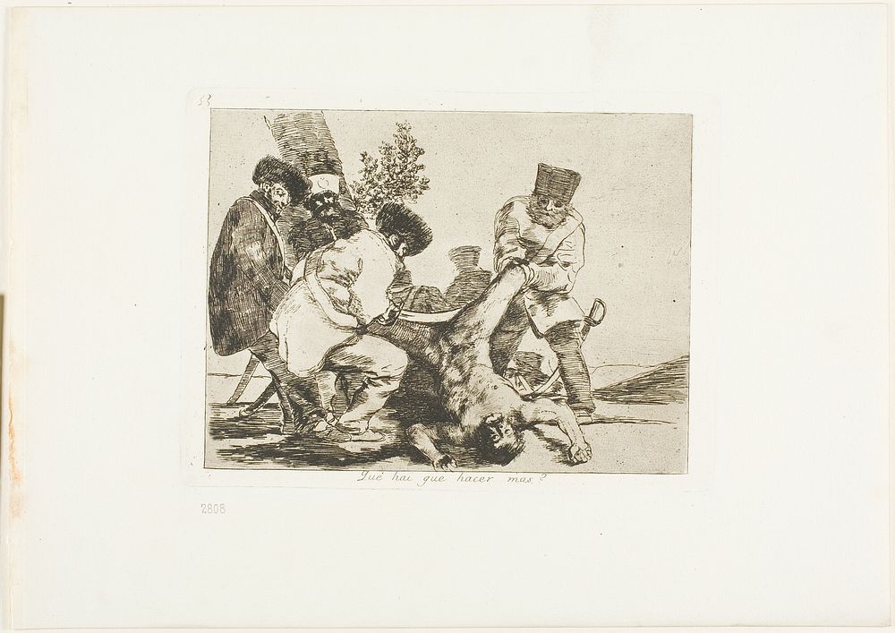What More Can Be Done?, plate 33 from The Disasters of War by Francisco José de Goya y Lucientes