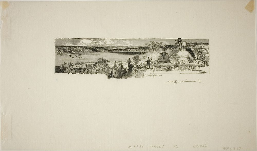 Sole Valley by Louis Auguste Lepère