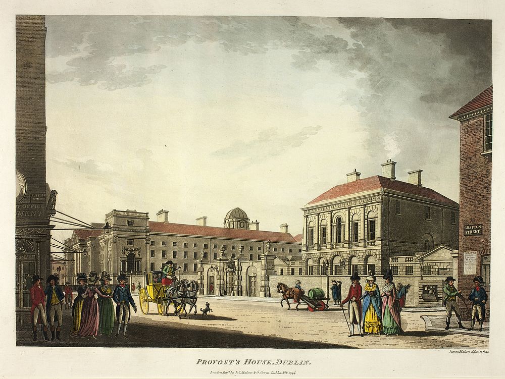 Provost's House, Dublin by James Malton