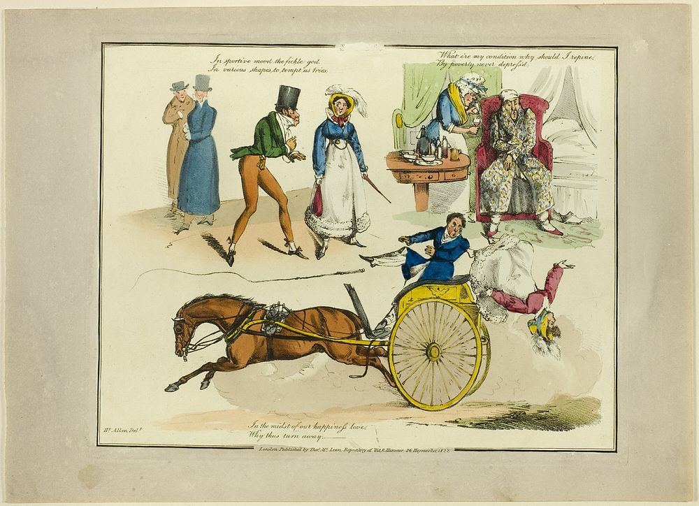 Plate from Illustrations to Popular Songs by Henry Alken