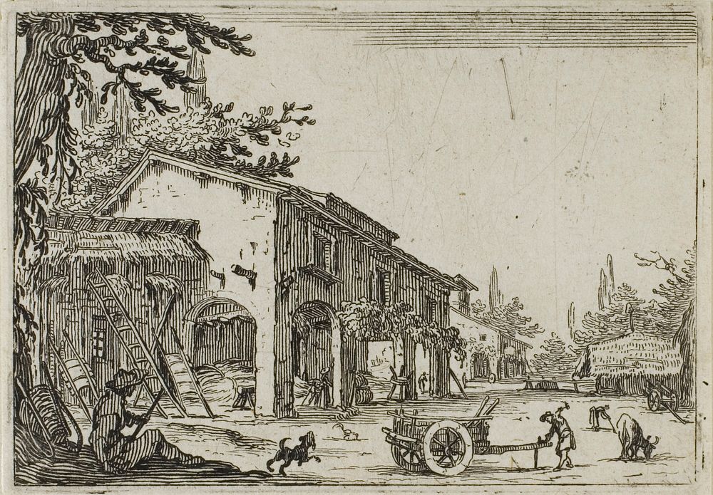 The Factory, from The Caprices by Jacques Callot