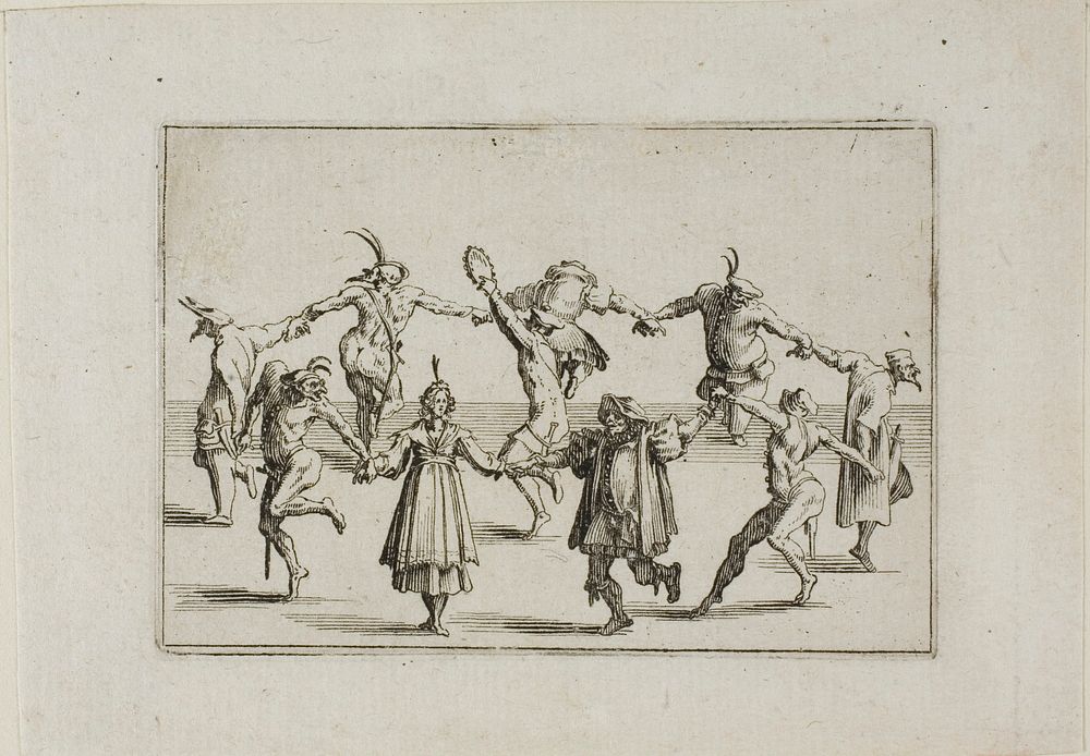 The Round, from The Caprices by Jacques Callot