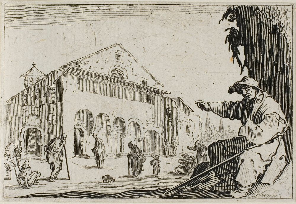 The Home, from The Caprices by Jacques Callot