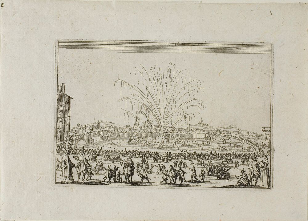 A Festival on the Arno, from The Caprices by Jacques Callot