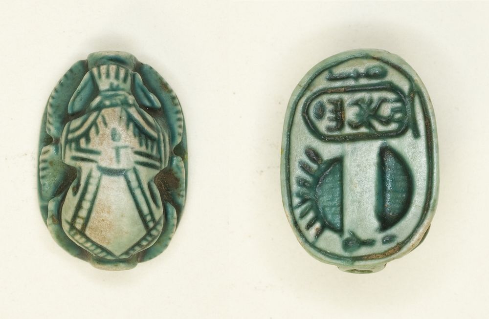 Scarab: Menkheperura (Thutmose IV) by Ancient Egyptian