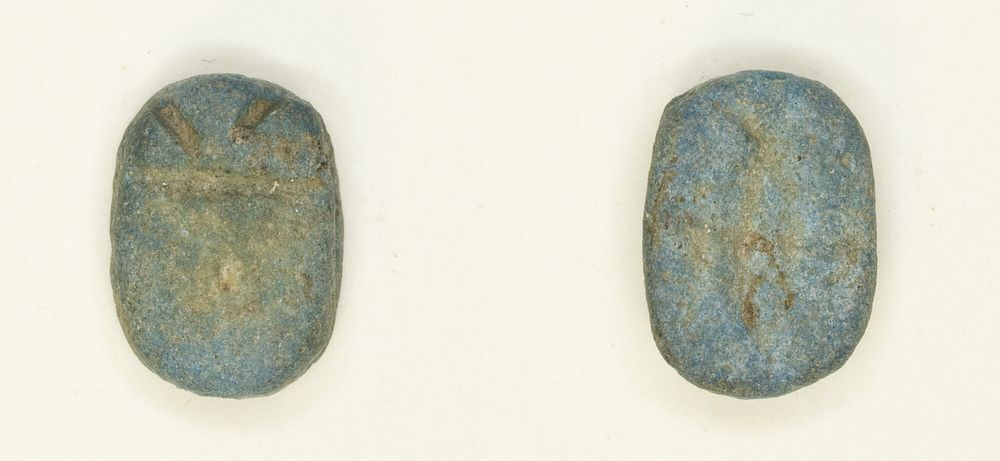 Scarab: Central Cable (?) by Ancient Egyptian