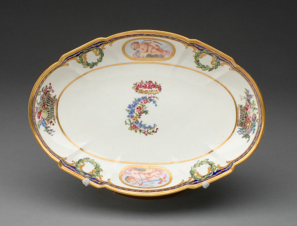 Dish from the Charlotte Louise Service by Manufacture nationale de Sèvres (Manufacturer)