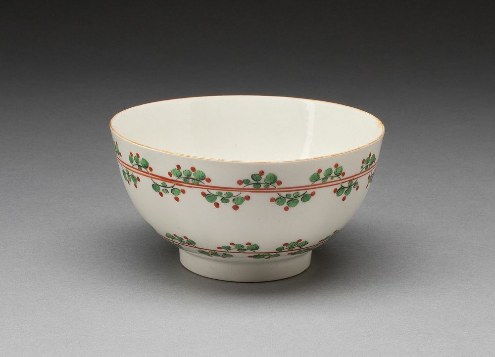 Slop Bowl by Worcester Porcelain Factory (Manufacturer)