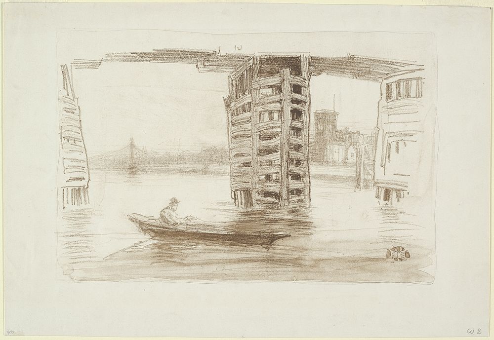 The Broad Bridge by James McNeill Whistler
