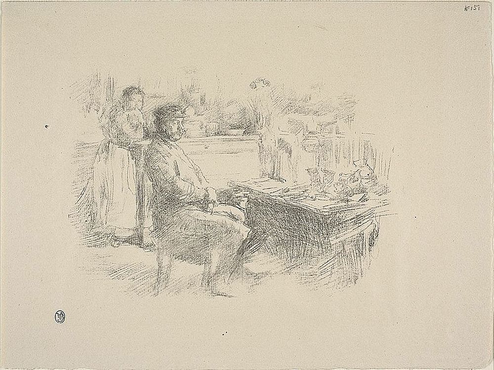The Shoemaker by James McNeill Whistler