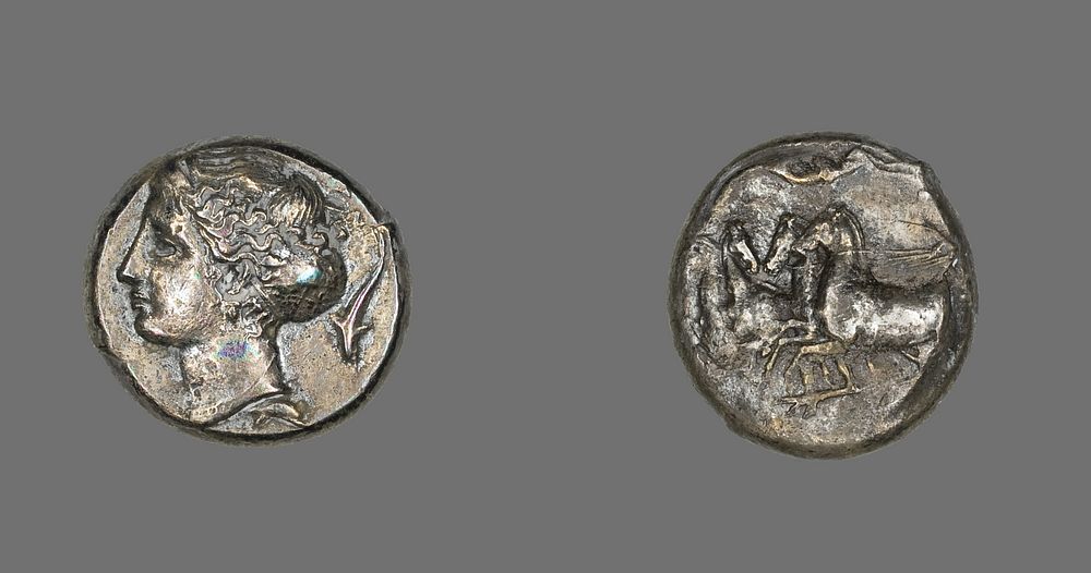 Tetradrachm (Coin) Depicting Nymph Arethusa | Free Photo - rawpixel