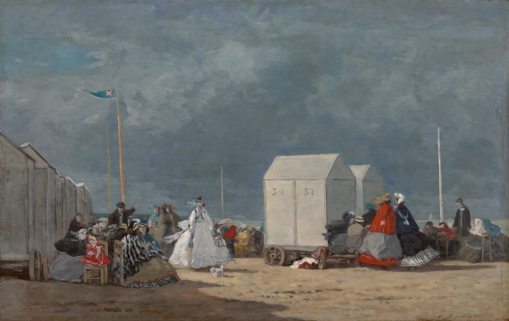 Approaching Storm by Eugène Louis Boudin