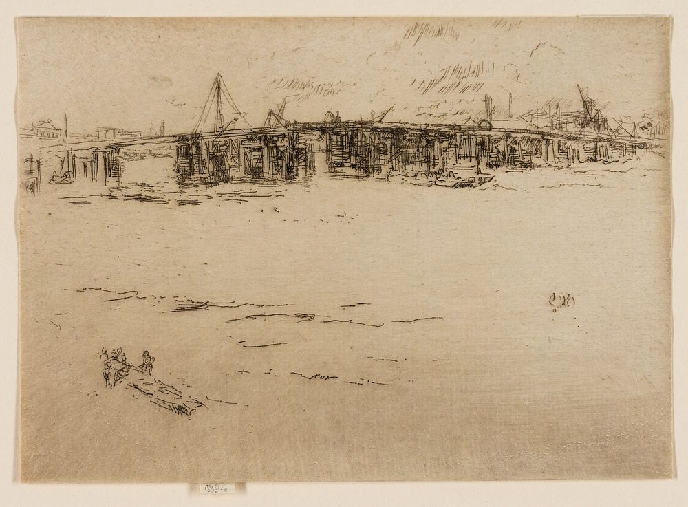 Old Battersea Bridge, No. 2 by James McNeill Whistler
