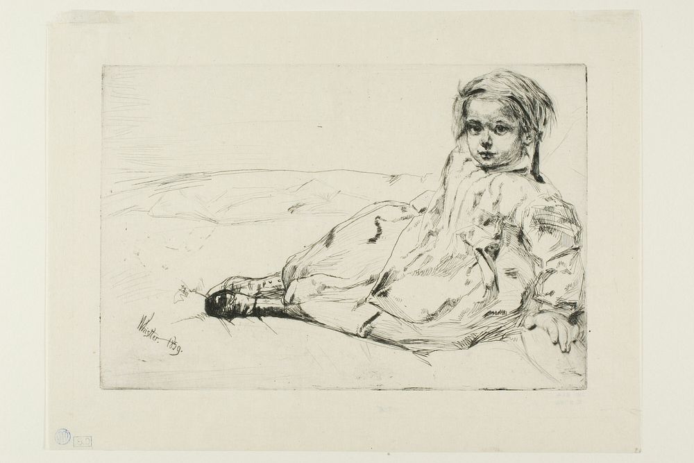 Bibi Valentin by James McNeill Whistler