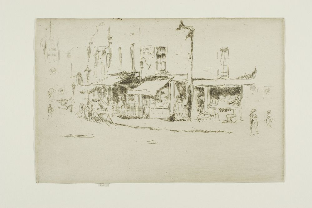Rochester Row, Westminster by James McNeill Whistler