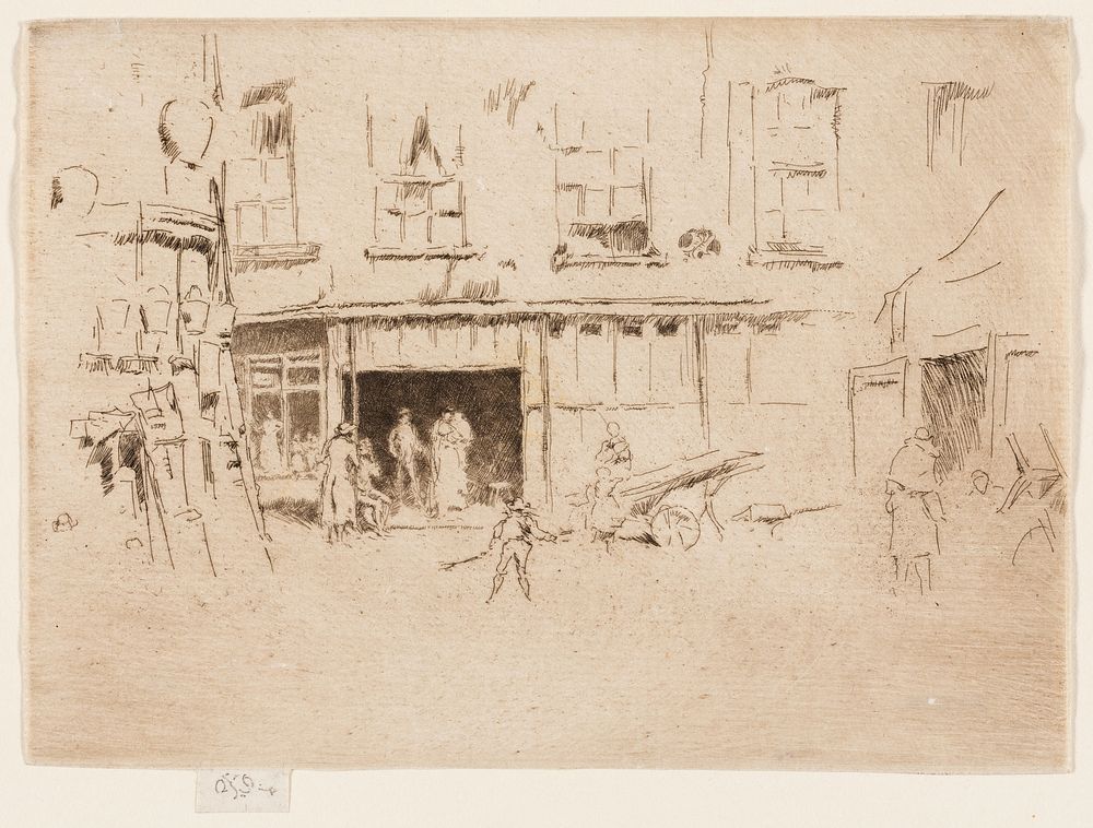 Little Court by James McNeill Whistler