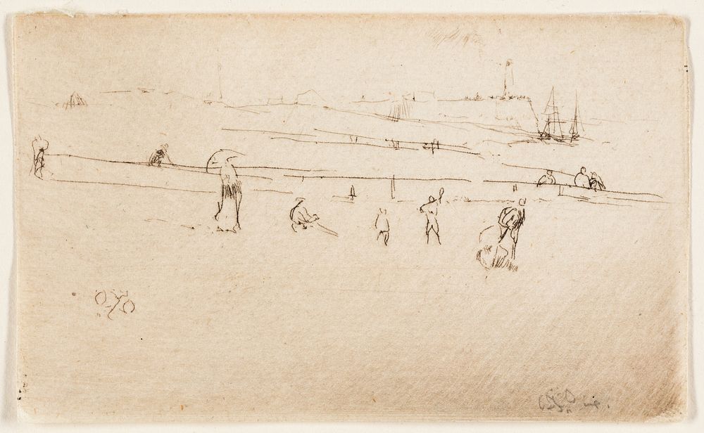 Dieppe by James McNeill Whistler