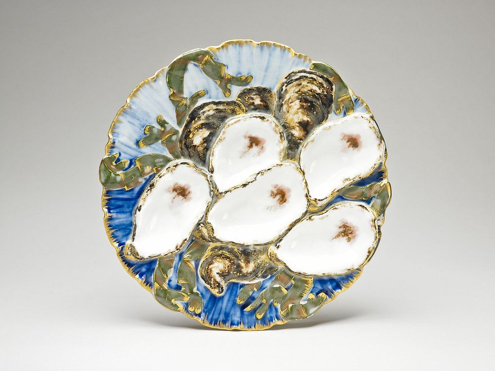 Oyster Plate by Theodore R. Davis
