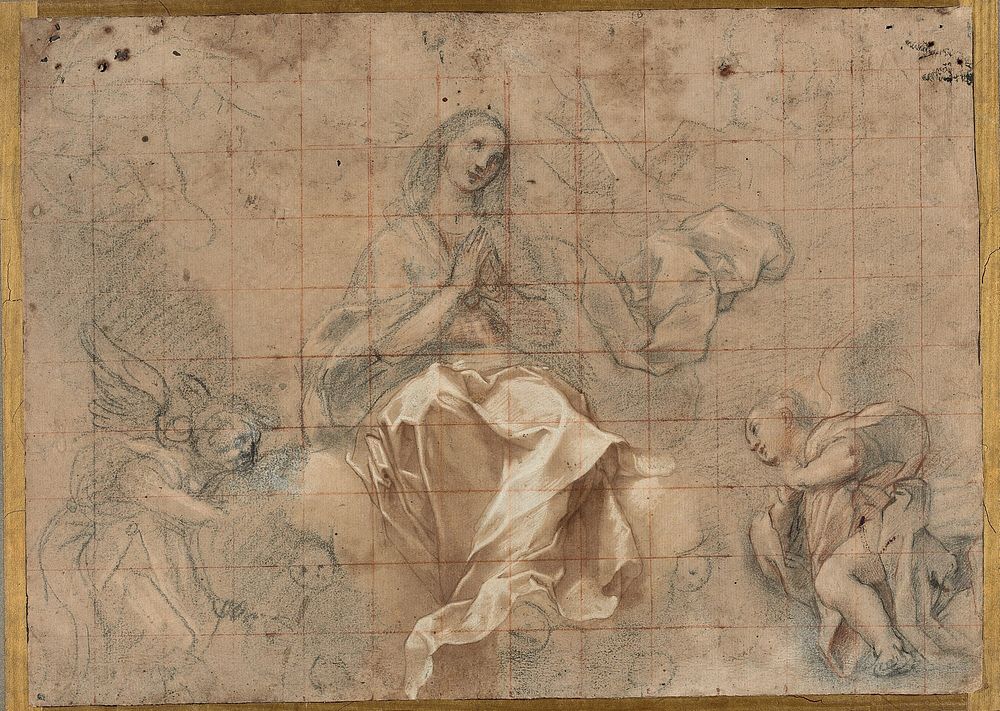 Study for the "Madonna of the Rosary" by Federico Barocci