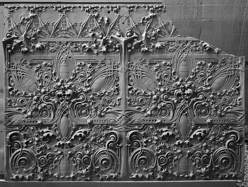Spandrel Panel from the Gage Building, Chicago, Illinois by Louis H. Sullivan (Designer)