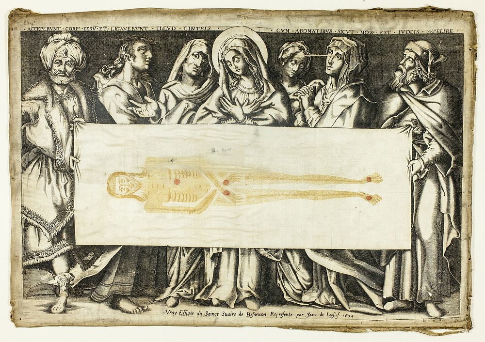 The Holy Shroud of Besançon by Jean De Loisy