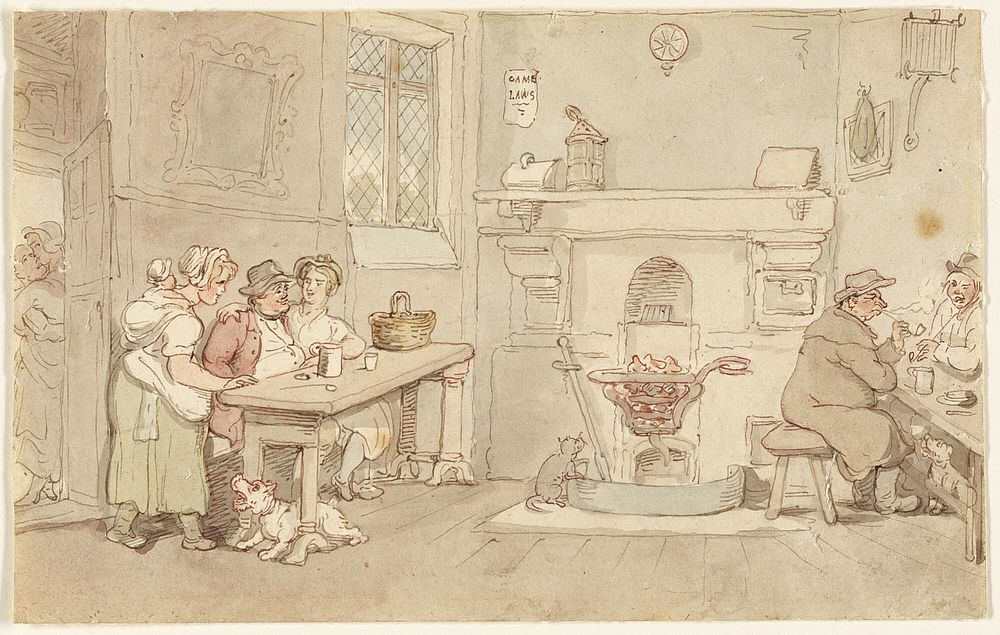 Ale House by Thomas Rowlandson