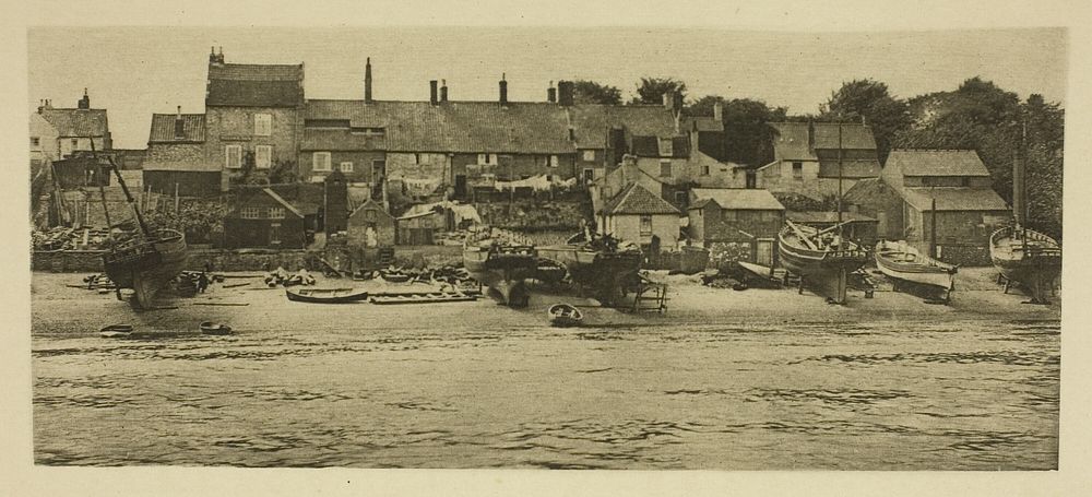 A Corner of old Yarmouth by Peter Henry Emerson