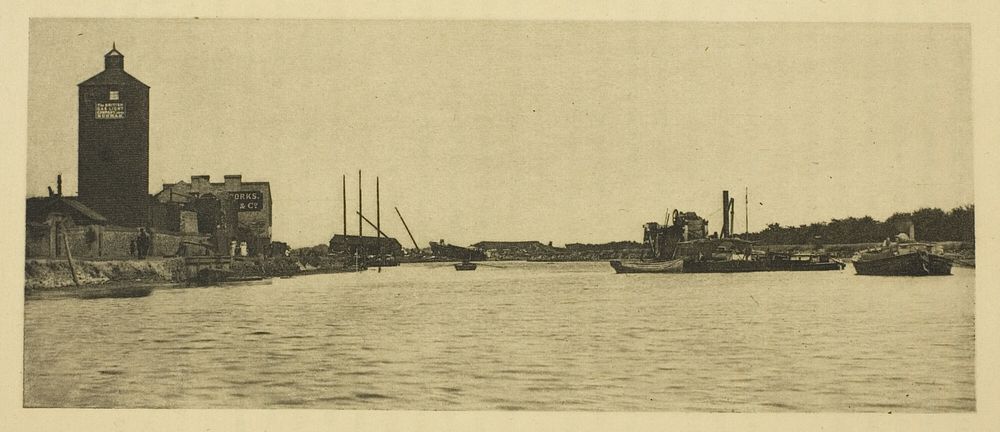 The North River by Peter Henry Emerson