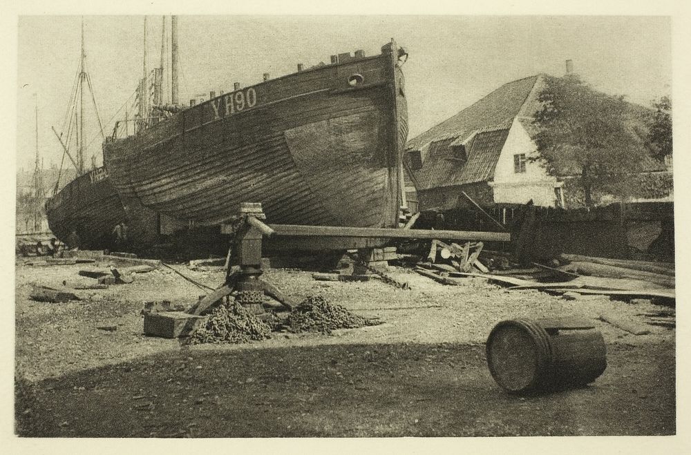 Getting Ready for Fishing by Peter Henry Emerson