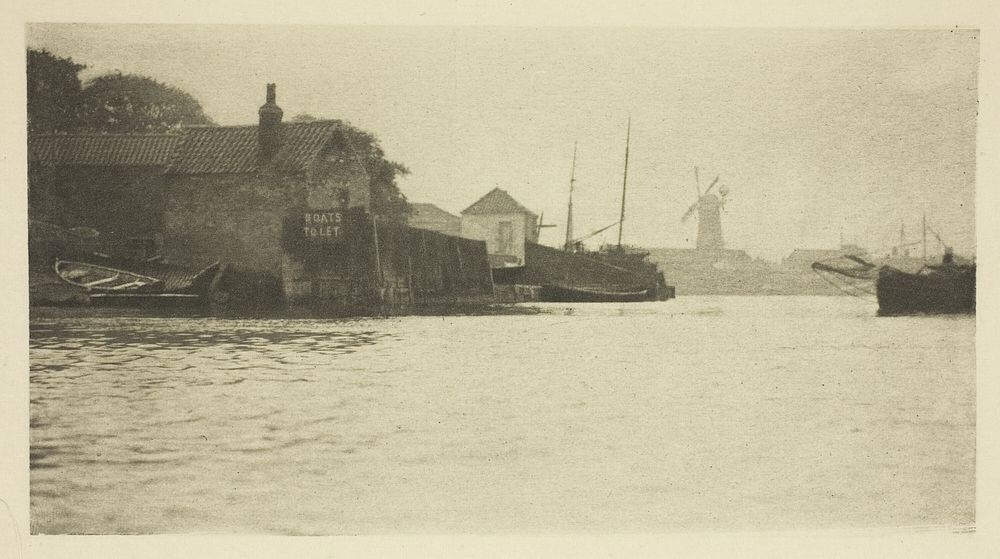 Bound for the North River by Peter Henry Emerson