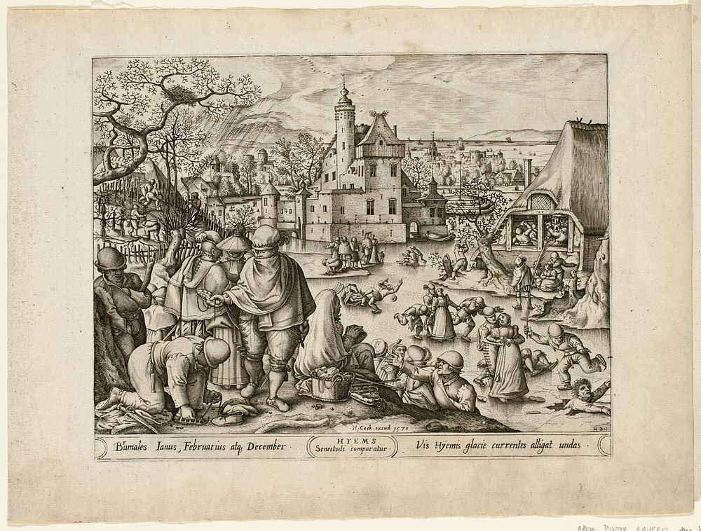 Winter, from The Four Seasons by Pieter van der Heyden