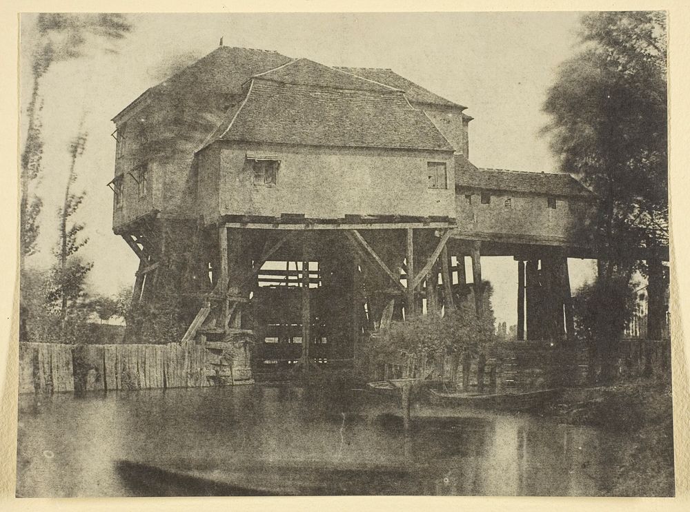 Le Moulin de Saint-Ouen by Hippolyte Bayard