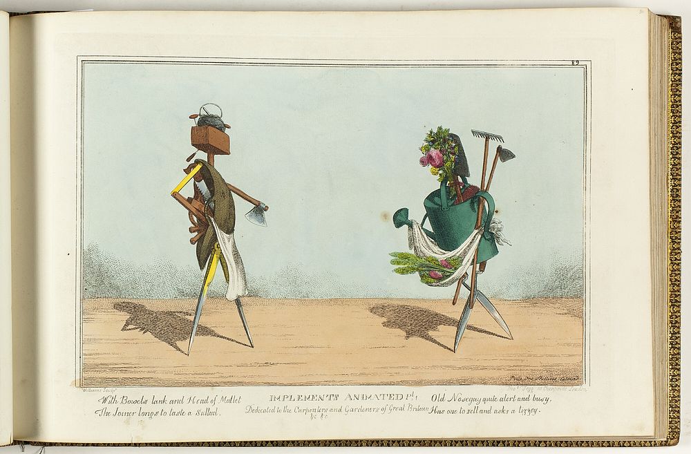 The Caricature Magazine, or Hudibrastic Mirror, Vol. I and II by George Woodward