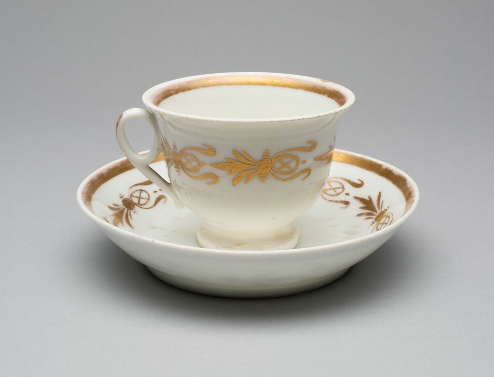 Cup and Saucer by Tucker and Hemphill