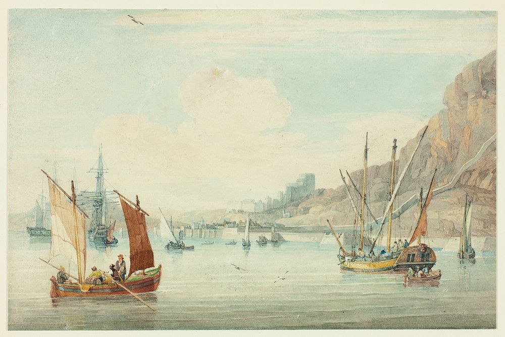 View on the Tagus by William Havell