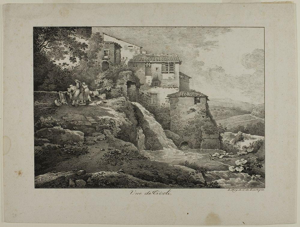View of Tivoli by Claude Thiénon