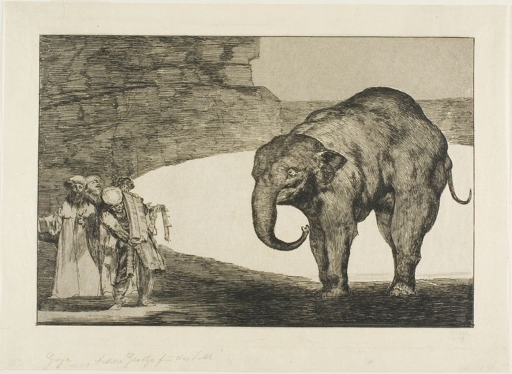Animal Folly, from Disparates by Francisco José de Goya y Lucientes