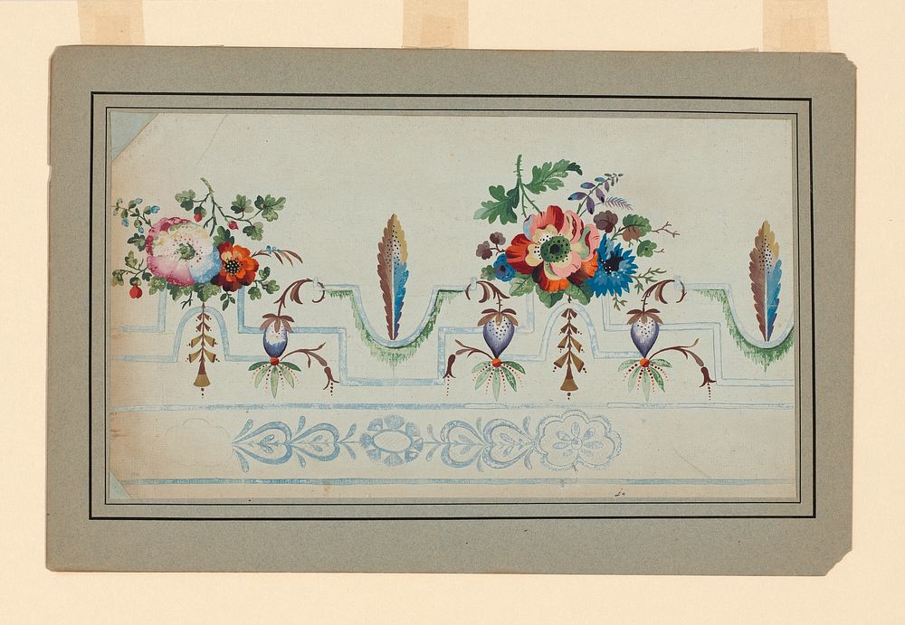 Design for a Woven or Embroidered Fabric