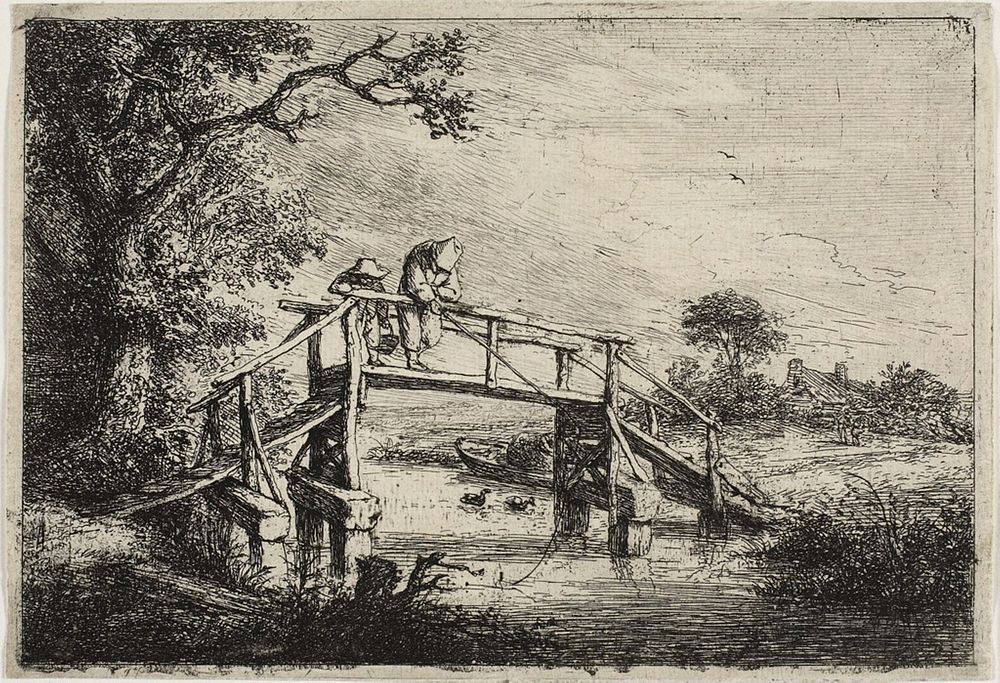 The Anglers by Adriaen van Ostade