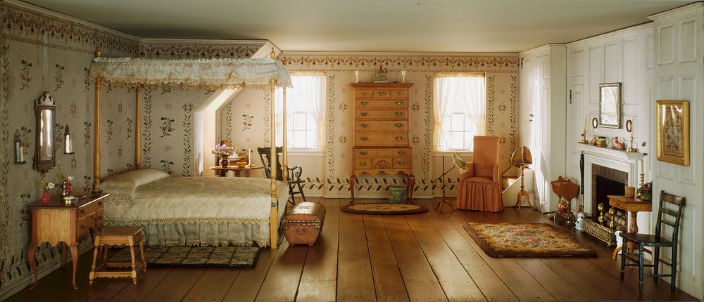 A13: New England Bedroom, 1750-1850 by Narcissa Niblack Thorne (Designer)