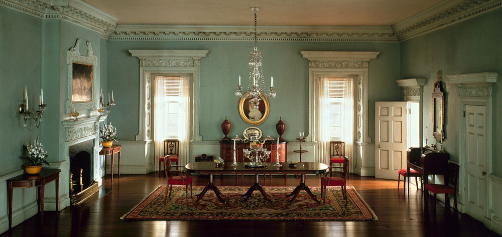 A19: Maryland Dining Room, 1770-74 by Narcissa Niblack Thorne (Designer)