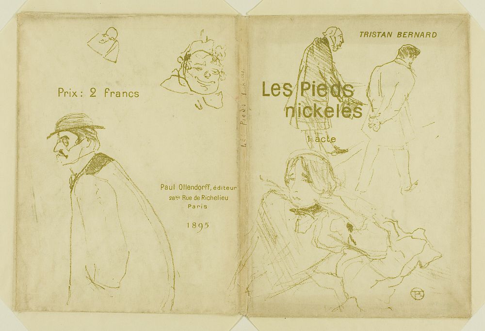 Les Pieds nickelés by Henri de Toulouse-Lautrec