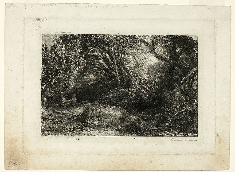 The Morning of Life by Samuel Palmer