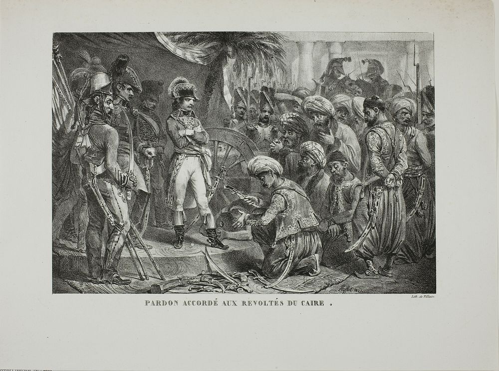Pardon Granted to the Cairo Rebels by Denis Auguste Marie Raffet