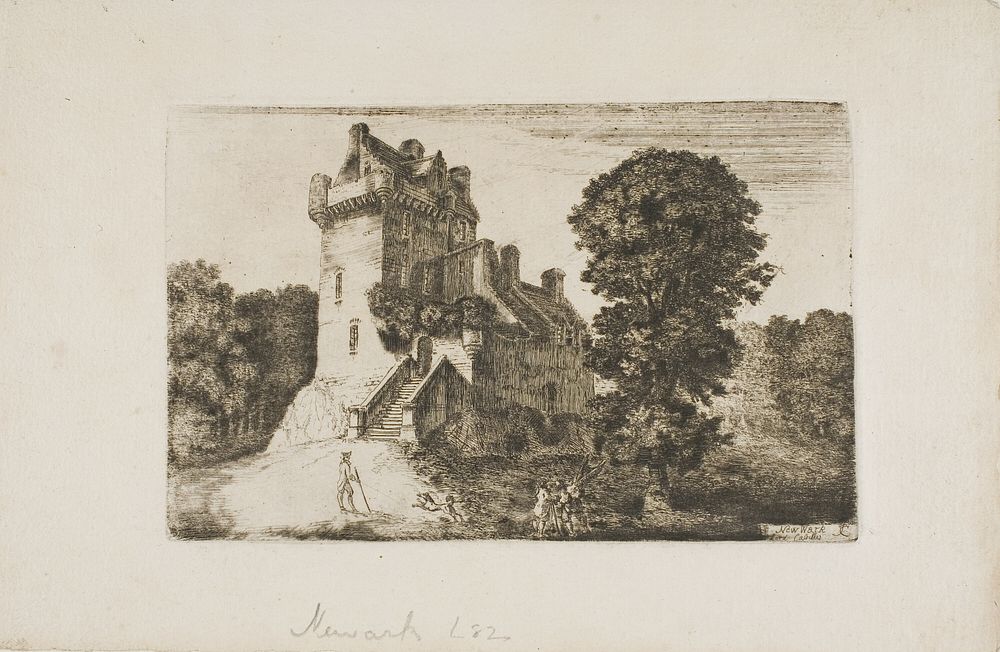 Newark Castle by John Clerk of Eldin