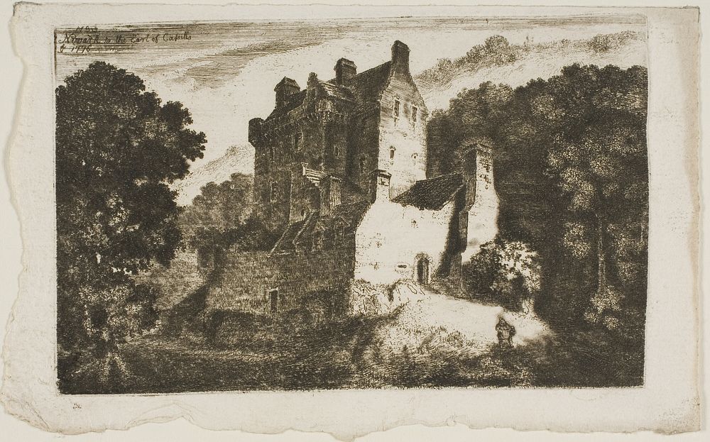 Newark Castle by John Clerk of Eldin