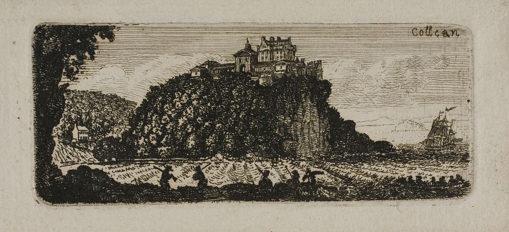 Colzean Castle by John Clerk of Eldin