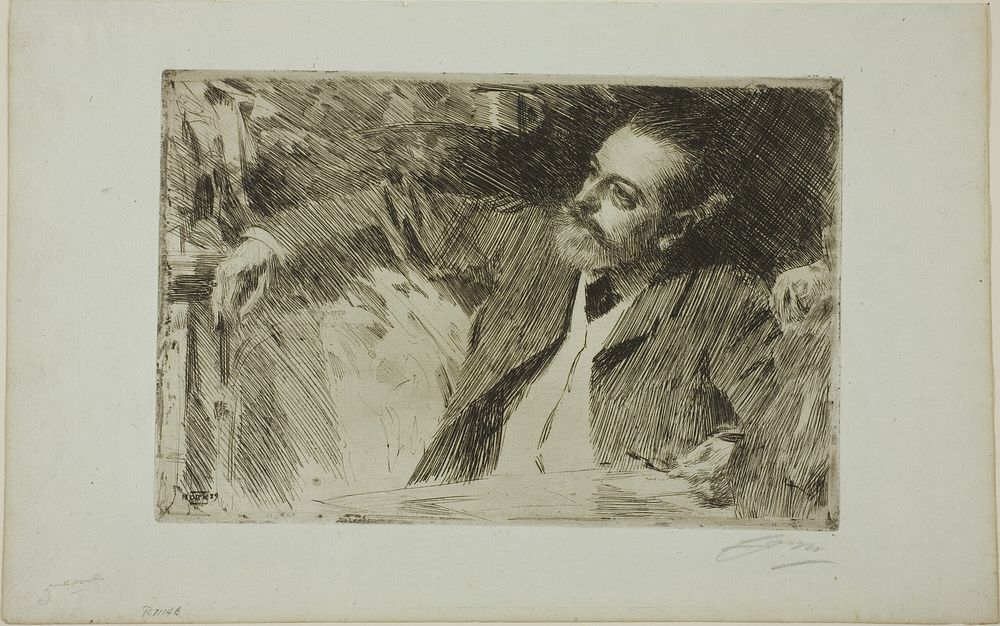 Antonin Proust by Anders Zorn