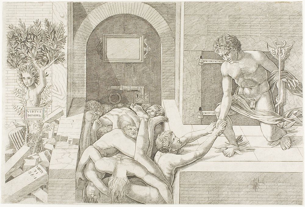 Ignorance and Mercury by Andrea Mantegna